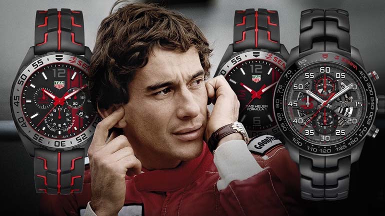 Μοναδικά ρολόγια εμπνευσμένα από τον Ayrton Senna